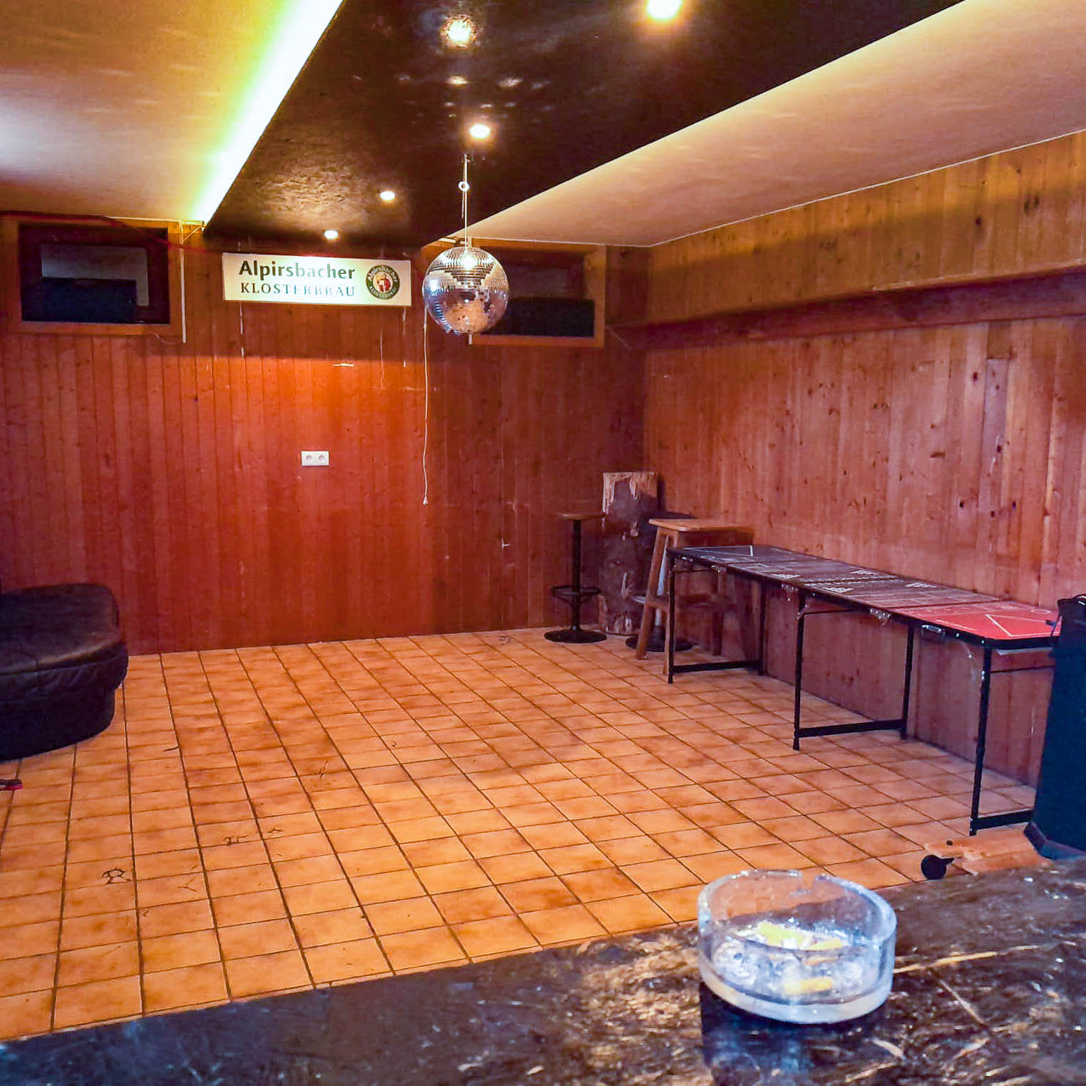 Parlor with seating