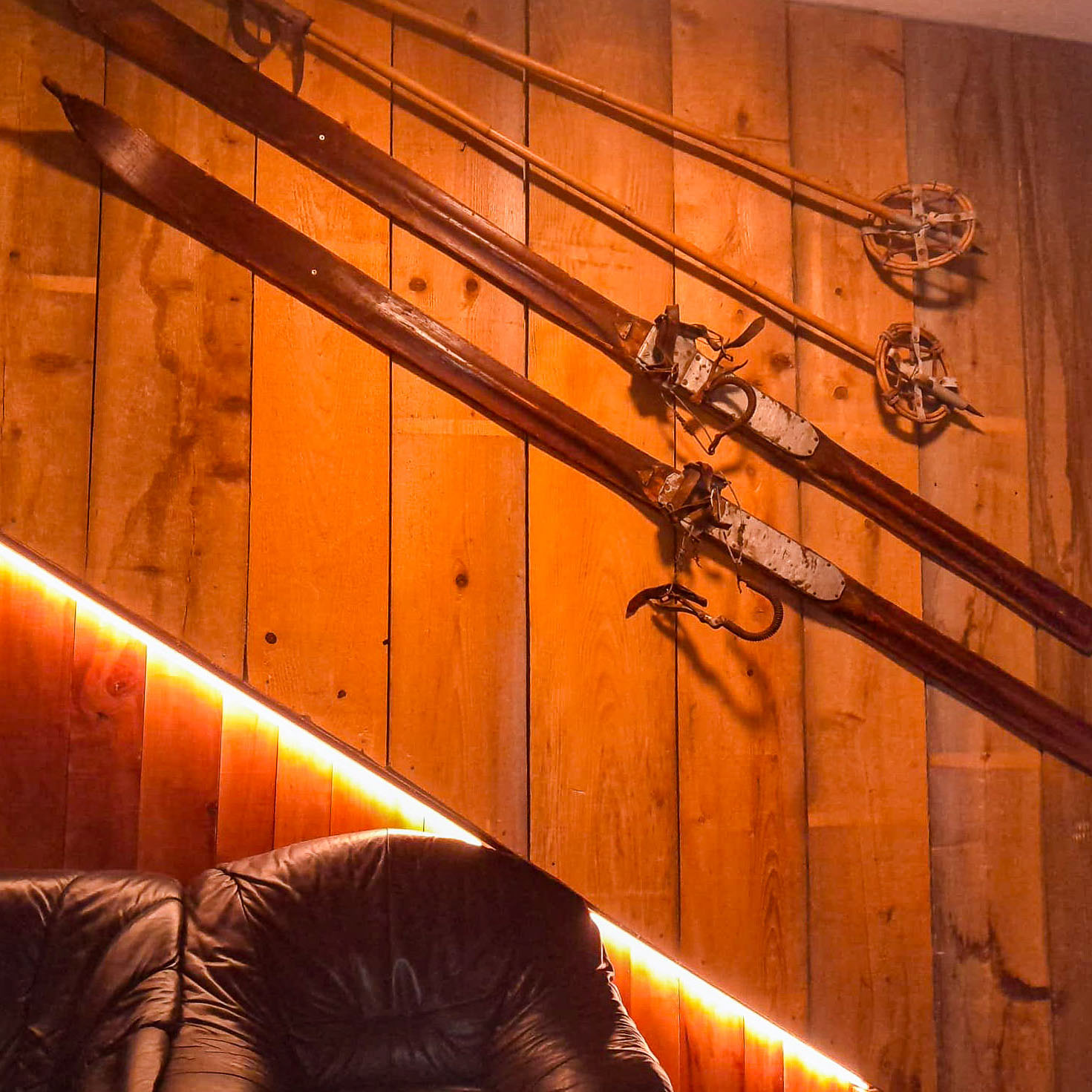 Shared lounge for guests